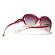 Classic Crystal Polarized Lens with Fashion Shades Women Sunglasses G-05RD (Red) image