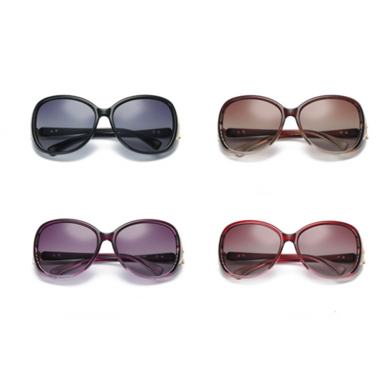 Elegant Butterfly Tide Style Women Sunglasses G-06PR (Purple) image