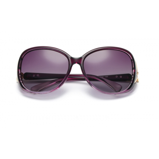 Elegant Butterfly Tide Style Women Sunglasses G-06PR (Purple) image