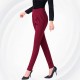 Women Red Real Shot Casual Harem Pants Spring and Autumn Trousers WC-151RD image