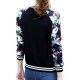 Floral Printed Lightweight Long Sleeve Jacket WJ-40BK|image