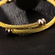 Alloy Gold Rope Strap Trending Bracelet Watch W-57G |image