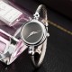 Alloy Silver Rope Strap Trending Bracelet Watch W-57S