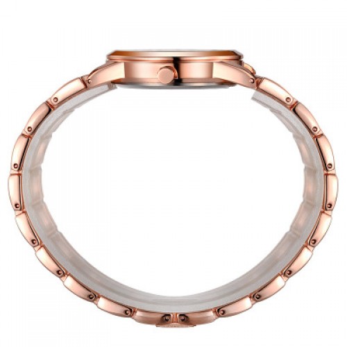 Baosaili Luxury Design Rose Gold Steel Strap Bracelet Watch W-81RG |image
