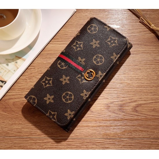 Showing image for Mini Designers Texture Handy Women Brown Wallet WB-91BR Mini Designers Texture Handy Women Brown Wallet WB-91BR |image