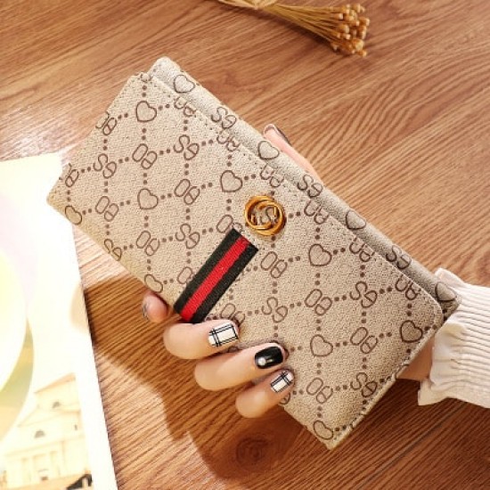Showing image for Mini Designers Texture Handy Women's Wallet WB-91GR Mini Designers Texture Handy Women Grey Wallet WB-91GR |image