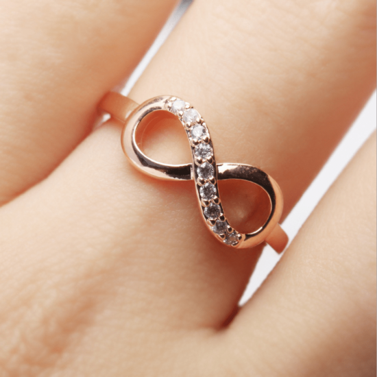 Luxury infinity Diamond Zirconium Rings R-47 |image