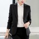 Formal Wear Ladies Slim Black Suit Jacket WJ-46BK
