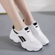Stylish and Comfortable Black and White Running Shoes for Women |image