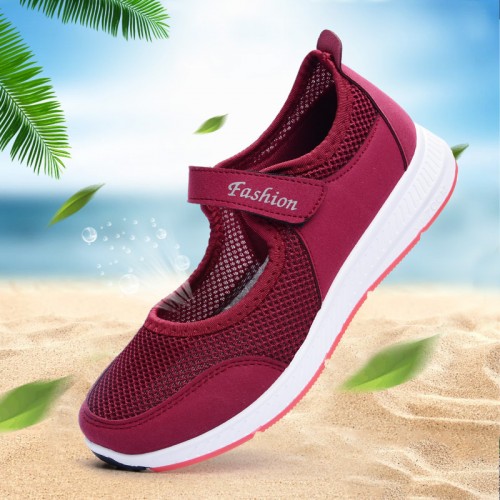 Breathable Casual Red Sport Shoes S-174RD |image