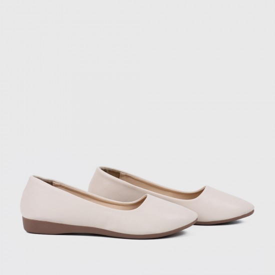 Showing image for Soft Brown Leather Flat Shoes S-140BR Soft Brown Leather Flat Shoes S-140BR |image