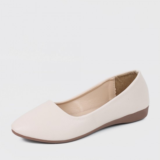 Showing image for Soft Brown Leather Flat Shoes S-140BR Soft Brown Leather Flat Shoes S-140BR |image