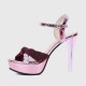 Cross Border High Heel Pink Shining Sandals S-162PR |image