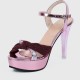 Cross Border High Heel Pink Shining Sandals S-162PR |image