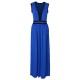 Pure Color Long Formal Maxi Dress WC-326BL |image