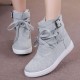 Canvas Breathable Flat Casual Boots Sneaker Shoes S-196GR |image