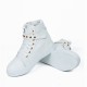 Canvas Comfortable Women Casual Zipper Sneaker S-259W |image