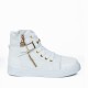 Canvas Comfortable Women Casual Zipper Sneaker S-259W |image
