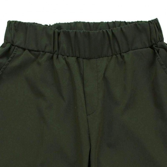 Hot Style High Waist Elastic Casual Tie Pencil Pants 