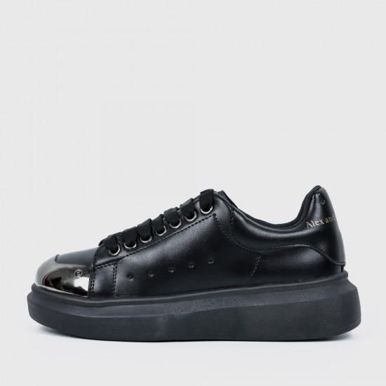 Latest Trending Casual Thick-soled Strapped Sneakers - Black Latest Trending Casual Thick-soled Strapped Sneakers - Black |image