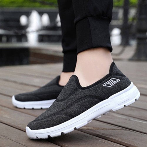 Sport Style Soft Sole Lightweight Shoes for Ladies - Black |image