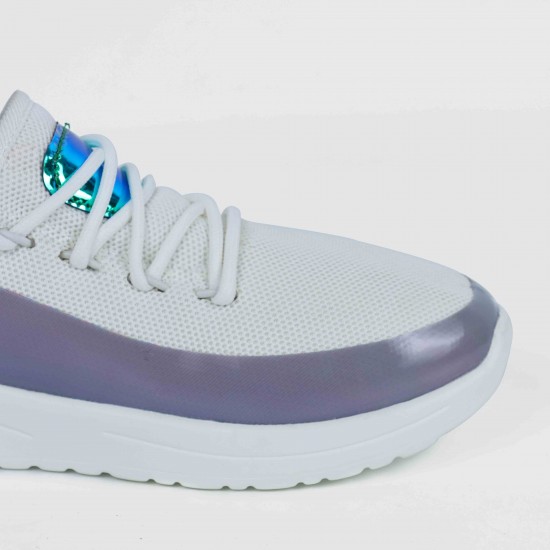 Showing Images for Low Heeled Soft Sole Slip On Casual Shoe for Ladies - White Low Heeled Soft Sole Slip On Casual Shoe for Ladies - White |image