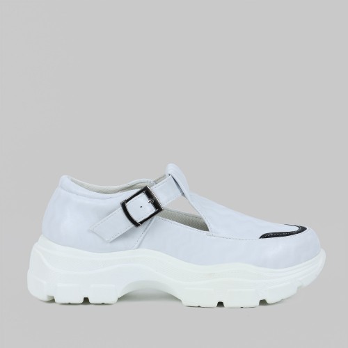 Women’s Breathable Casual Hollow Sport Shoes – White |image