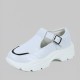 Women’s Breathable Casual Hollow Sport Shoes – White |image