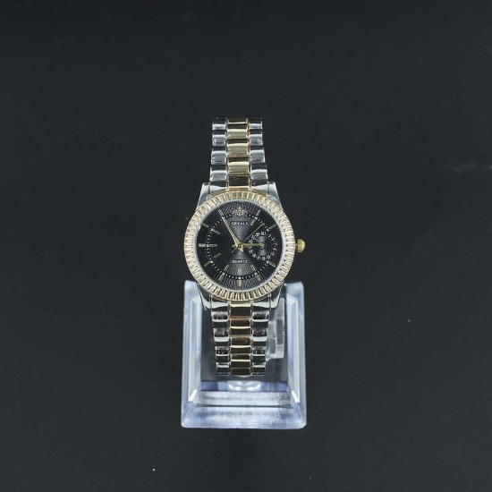 Image for Women's Stainless Steel Luxury Style Bracelet Watch - Silver Women's Stainless Steel Luxury Style Bracelet Watch - Silver Gold Strap |image