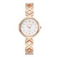 Luxury Women's Roman Number Wrist Watch - Rose Gold |image