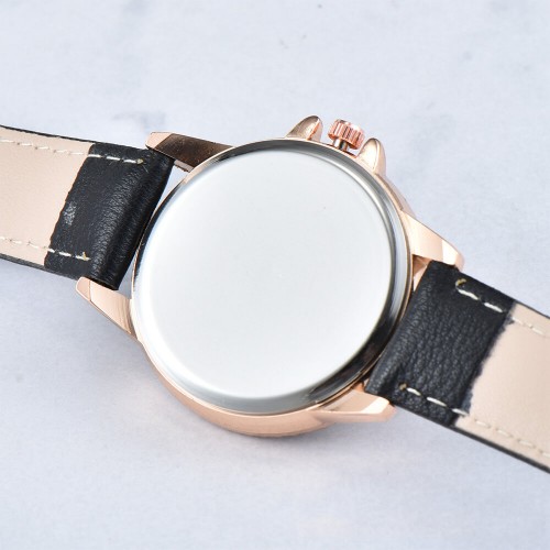 Women's Starry Sky Dial Analog Casual Wrist Watch - Black |image