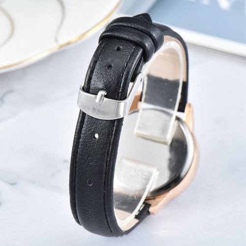 Women's Starry Sky Dial Analog Casual Wrist Watch - Black |image