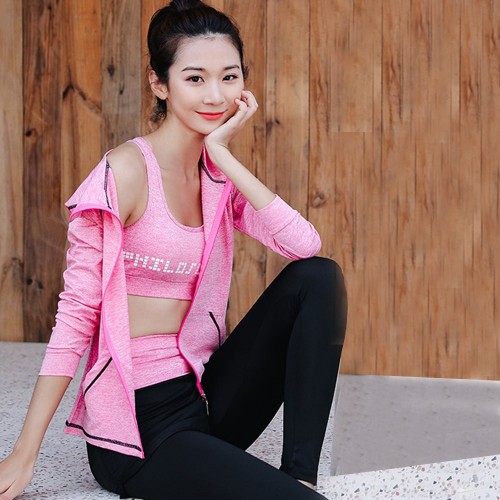 Women’s Three Piece Sport Style Comfortable Tracksuit