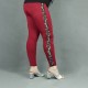 Gothic Sexy Lace Hip Lift Sports Pants - Red |image