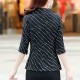 Lines Printed Formal Style Trending women Jacket - Black |image