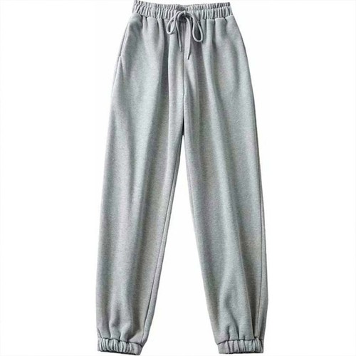Workout Drawstring Waist Closure Joggers Sweatpants - Grey |image