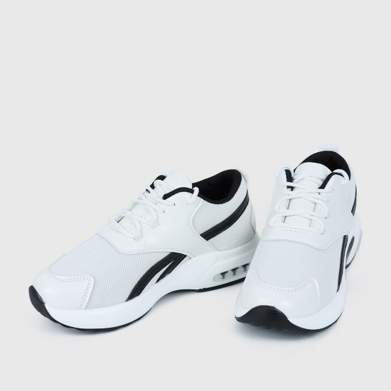 Showing image for Casual Round toe Lace Up Breathable Mesh Wind sneakers - Black Casual Round Toe Lace Up Breathable Mesh Sneakers - Black |image