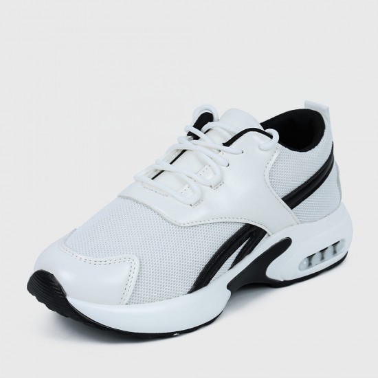Showing image for Casual Round toe Lace Up Breathable Mesh Wind sneakers - Black Casual Round Toe Lace Up Breathable Mesh Sneakers - Black |image