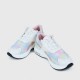 Casual Round Toe Lace Up Breathable Mesh Sneakers - Pink |image