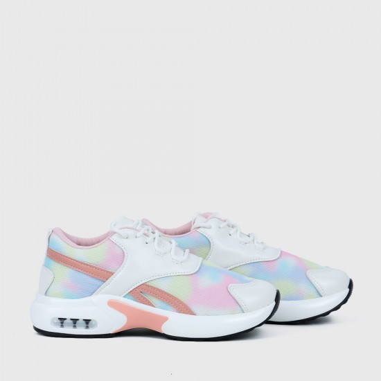 Showing image for Casual Round toe Lace Up Breathable Mesh Wind sneakers - Pink Casual Round Toe Lace Up Breathable Mesh Sneakers - Pink |image