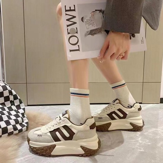 Showing image for Soft Low Cut Breathable Round Toe Women Sneakers - Brown Soft Low Cut Breathable Round Toe Women Sneakers - Brown |image
