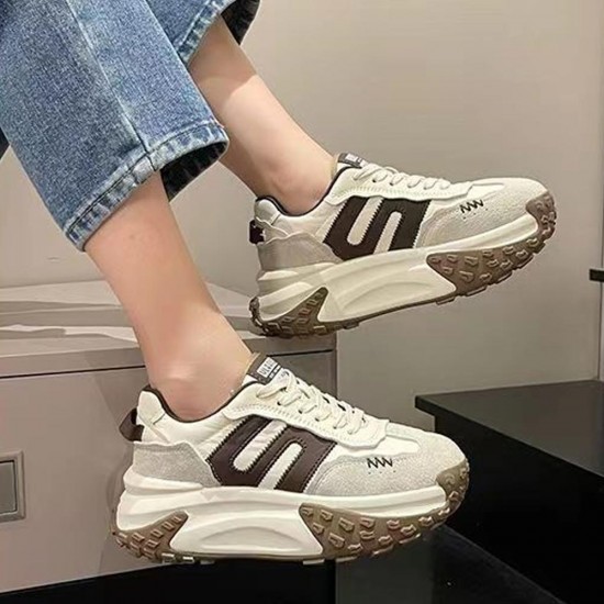 Showing image for Soft Low Cut Breathable Round Toe Women Sneakers - Brown Soft Low Cut Breathable Round Toe Women Sneakers - Brown |image