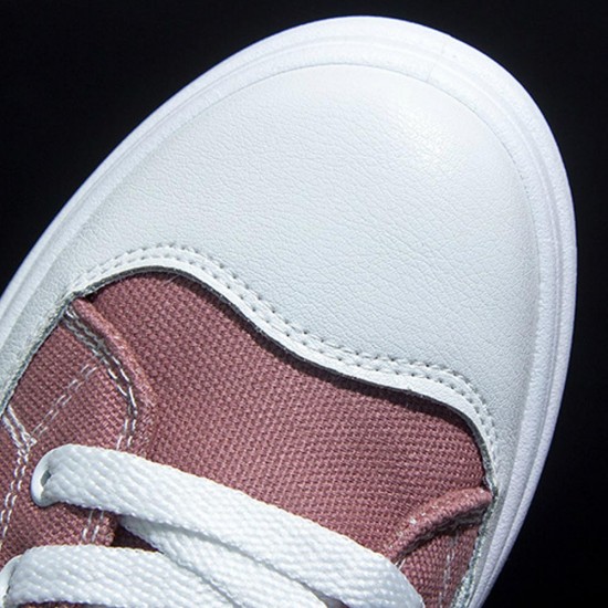 High-top Wedges Lightweight Lace Up Jogging Sneakers - Pink |image