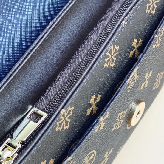 Showing image for Elegant Zipper Pocket Flap Letters Printed Shoulder Bag - Chocolate Elegant Zipper Pocket Flap Geometric Pattern Shoulder Bag - Chocolate |image