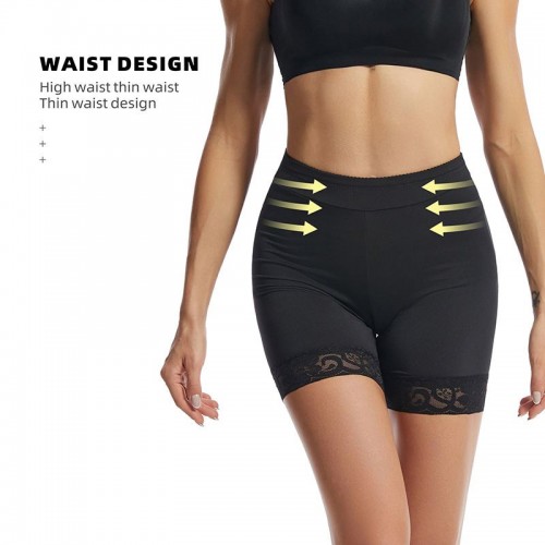 Tummy Control Butt Lifter Panties Shapewear Corset - Black |image