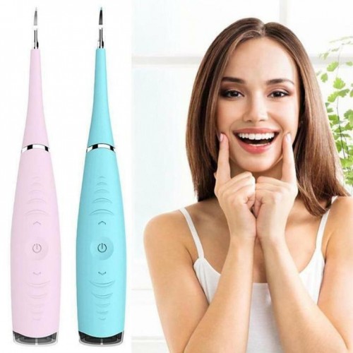 Ultrasonic Tooth Cleaner Tartar Remover 5-Speed Rechargeable Dental Care for a Healthy Smile