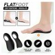 Flat foot corrective insoles with arch support, designed for foot comfort and posture improvement