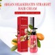 Mokeru Argan Oil and Keratin Straighten Hair Cream for smooth, sleek hair transformation
