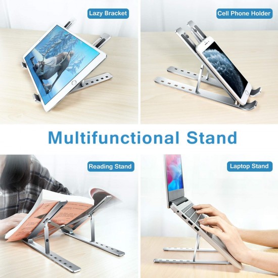 Laptop Stand Creative Folding Storage Bracket 7 Angle Adjustments for Mini Laptop Stand |image