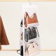 Six-Pocket Handbag Organizer Dust-Proof Space-Saving Bag Holder with Hanging Hook |image